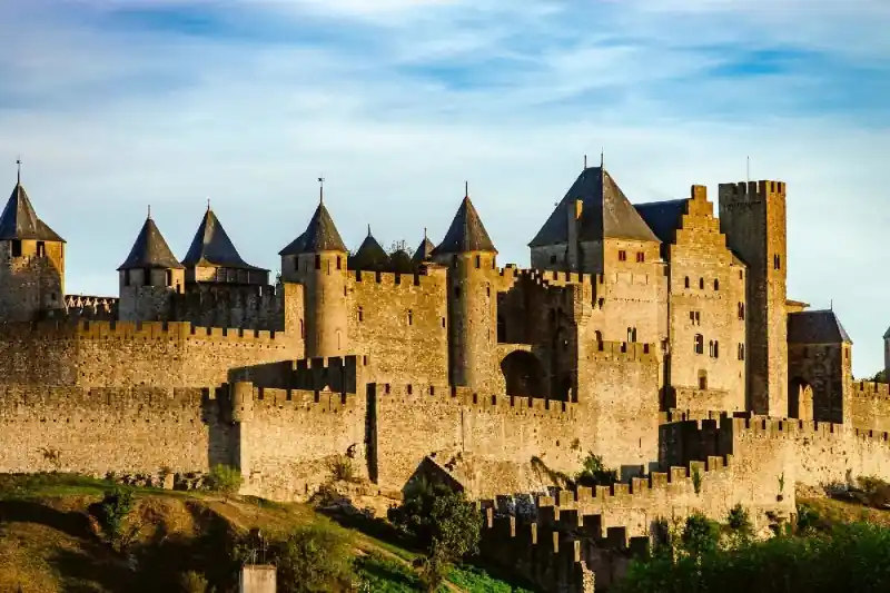 Tylko do końca tygodnia Fototapeta na Flizelinie MS-5-1082 Twierdza Carcassonne 375 x 250 cm