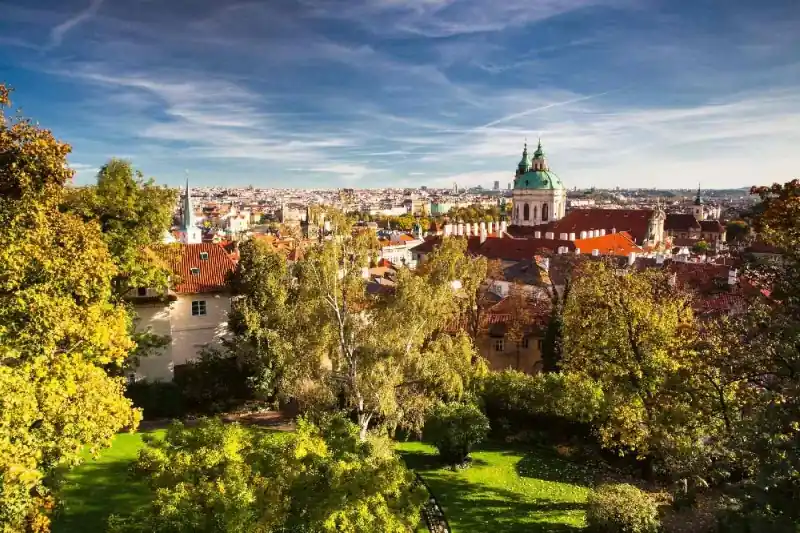 Ekspresowa dostawa Fototapeta na Flizelinie MS-5-1190 Jesień Praga 375 x 250 cm