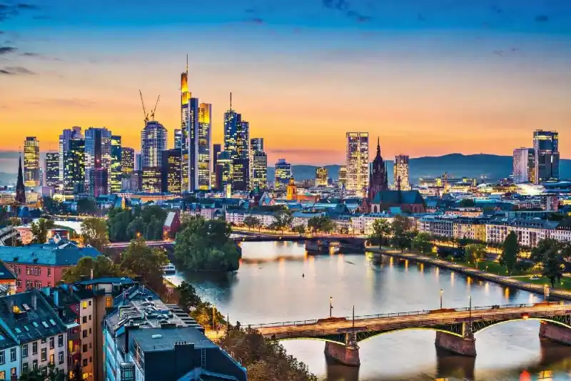 Fototapeta na Flizelinie MS-5-1220 Frankfurt, Niemcy 375 x 250 cm Wyprzedaż