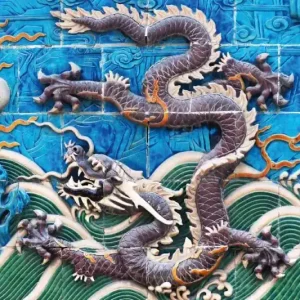 Zamów teraz Fototapeta na Flizelinie MS-5-1250 Dragon Wall Beihai 375 x 250 cm
