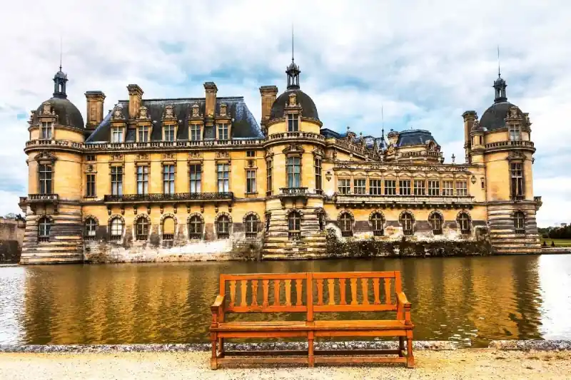 Łatwy zwrot Fototapeta na Flizelinie MS-5-1097 Chateau de Chantilly 375 x 250 cm