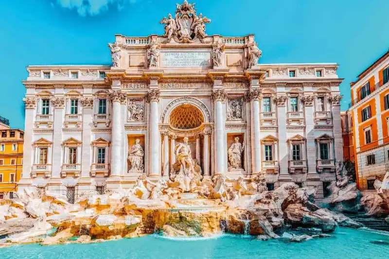 Szybka wysyłka Fototapeta na Flizelinie MS-5-1149 Fontanna di Trevi 375 x 250 cm