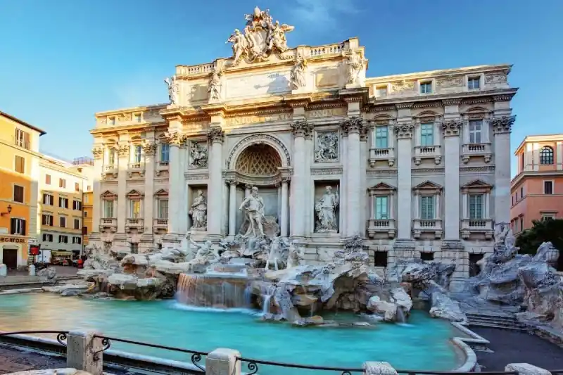 Kup online Fototapeta na Flizelinie MS-5-1166 Fontanna di Trevi II. 375 x 250 cm
