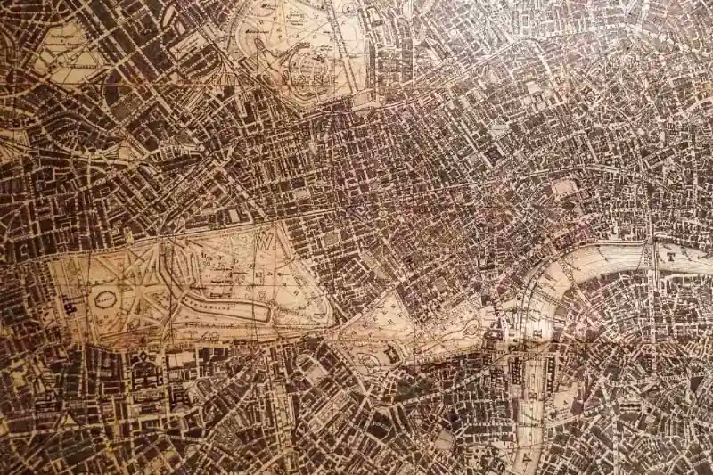 Szybka dostawa Fototapeta na flizelinie MS-5-1540 Stara zabytkowa mapa II. 375 x 250 cm