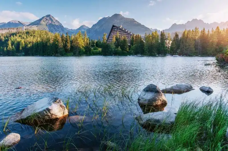 Fototapeta na flizelinie MS-5-1814 Štrbské pleso 375 x 250 cm Dodaj do koszyka