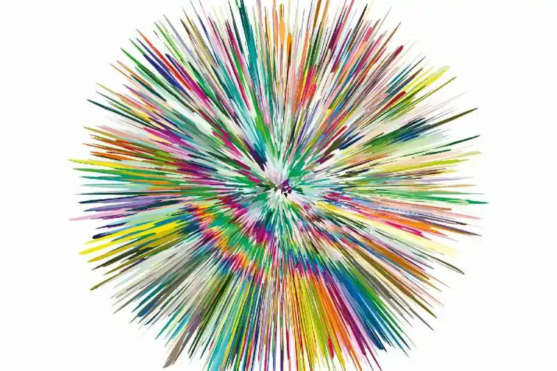 Oferta limitowana Fototapeta na flizelinie MS-5-2048 Abstrakcyjna plama farby 375 x 250 cm