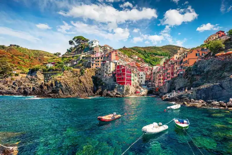 Fototapeta na flizelinie MS-5-1941 Piękne miasto Ligurii 375 x 250 cm Oferta limitowana