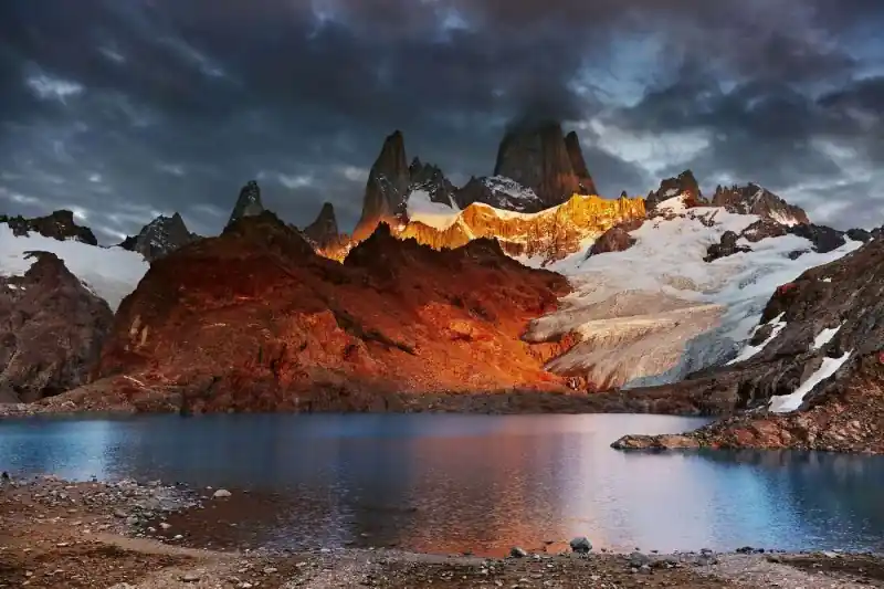 Wysoka jakość Fototapeta na flizelinie MS-5-1958 Fitz Roy, Argentyna 375 x 250 cm