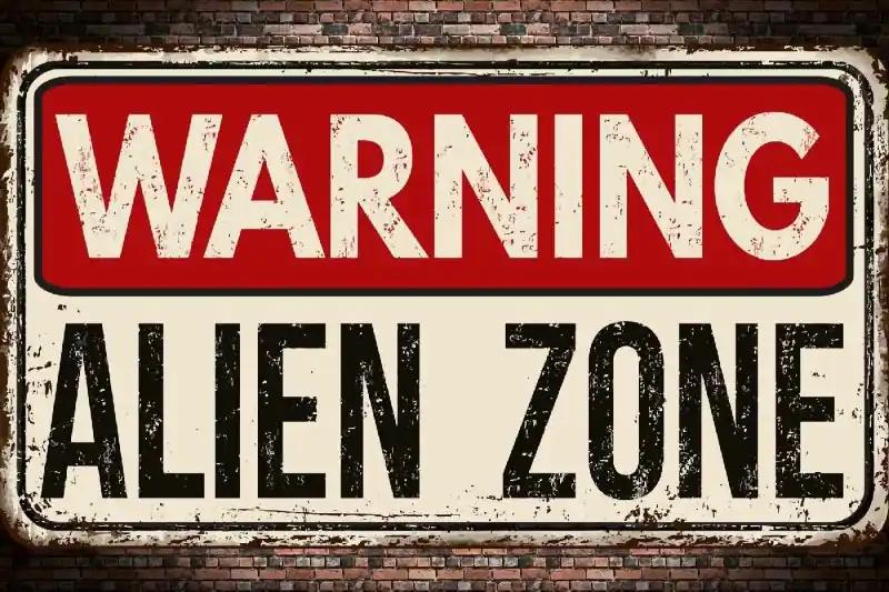 Fototapeta na flizelinie MS-5-2060 Znak - Alien 375 x 250 cm Rabat