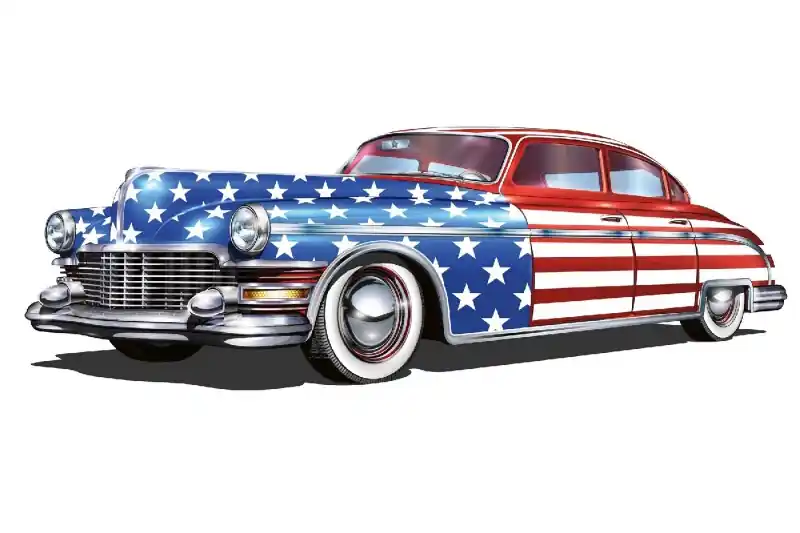 Wyprzedaż Fototapeta na flizelinie MS-5-2070 USA samochód 375 x 250 cm