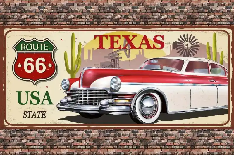 Dostępne od ręki Fototapeta na flizelinie MS-5-2071 Texas Vintage 375 x 250 cm