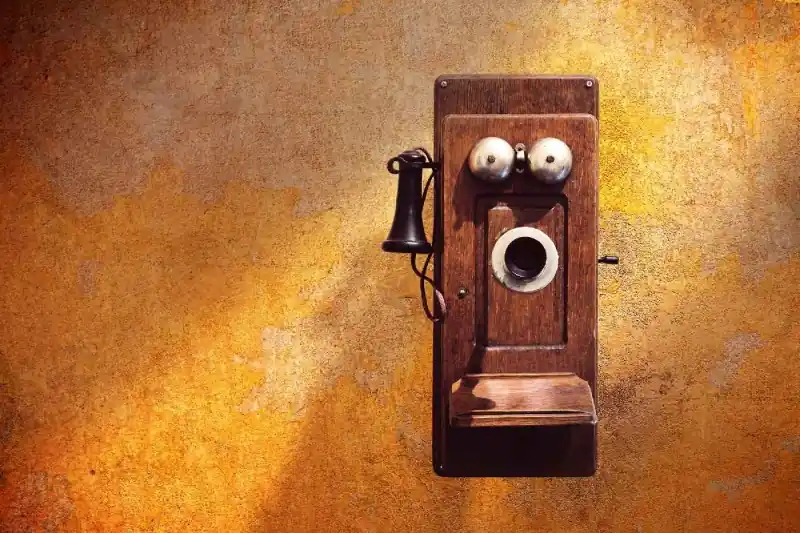 Fototapeta na flizelinie MS-5-2082 Telefon antyczny 375 x 250 cm Popularny