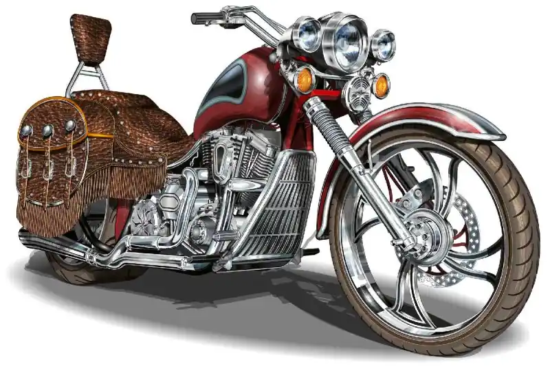 Fototapeta na flizelinie MS-5-2170 Klasyczny zabytkowy motocykl 375 x 250 cm Nie przegap