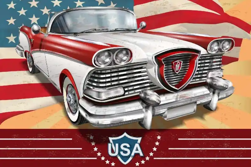 Bestseller Fototapeta na flizelinie MS-5-2182 Plakat retro Oklahoma 375 x 250 cm