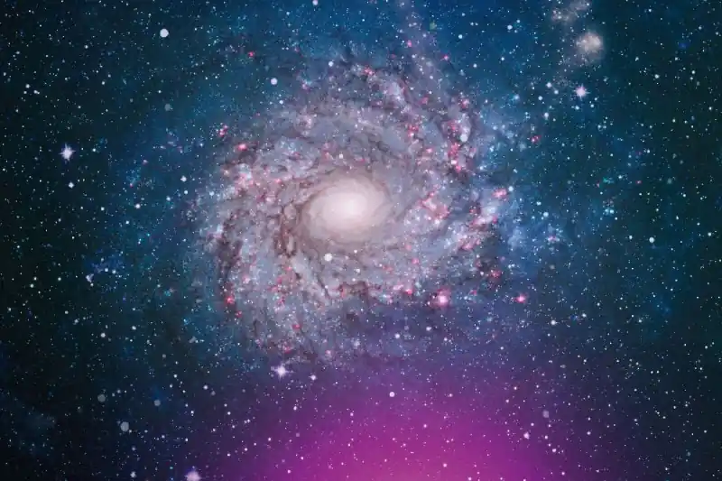 Fototapeta na flizelinie MS-5-2286 Zachwycająca galaktyka 375 x 250 cm Nowość