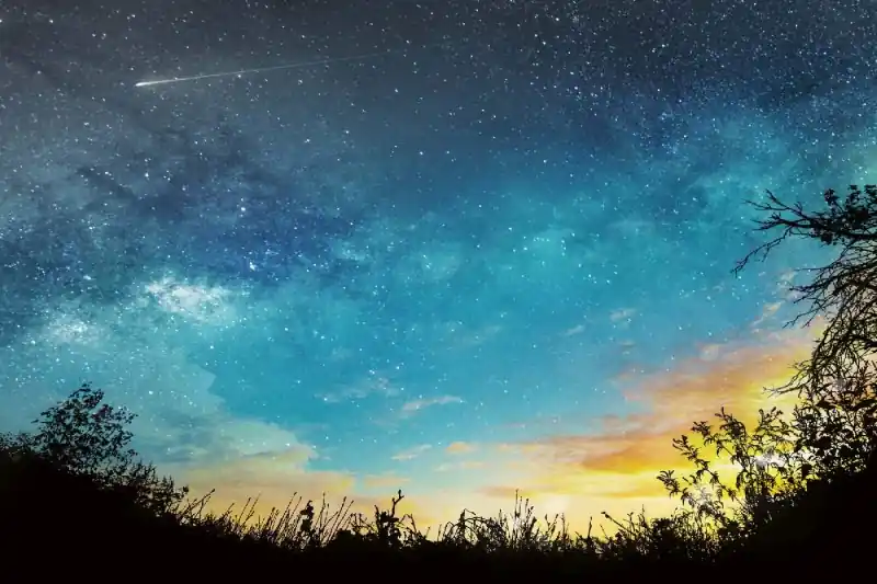 Wyprzedaż Fototapeta na flizelinie MS-5-2288 Nocne niebo 375 x 250 cm