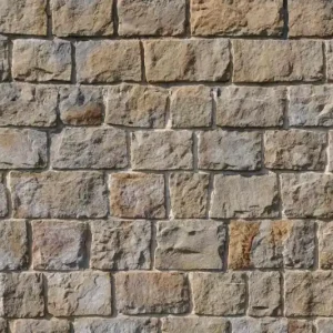 Bezpieczne zakupy Fototapeta na flizelinie MS-5-2358 Ściana z bloków piaskowca 375 x 250 cm