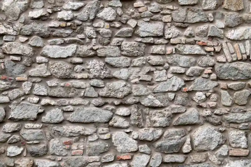 Bezpieczne zakupy Fototapeta na flizelinie MS-5-2375 Dekoracyjna ściana kamienna 375 x 250 cm