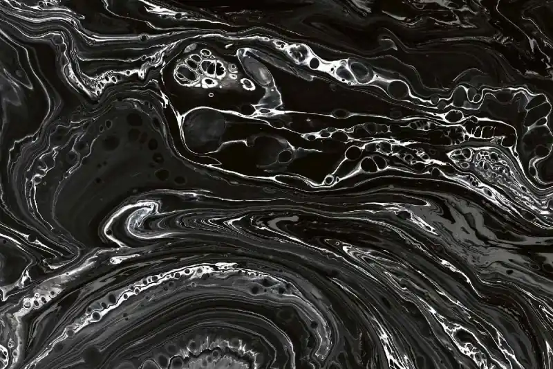Kup teraz Fototapeta na flizelinie MS-5-2467 Abstrakcyjna faktura czarnego marmuru 375 x 250 cm