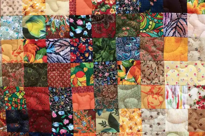 Fototapeta na flizelinie MS-5-2505 Patchwork kwiatowy 375 x 250 cm Nowy