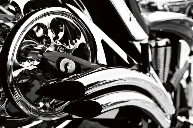 Nie przegap Fototapeta na flizelinie MS-5-2800 Motocykl błyszczący 375 x 250 cm
