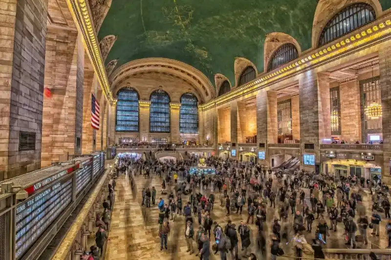 Popularny Fototapeta na flizelinie MS-5-2806 Grand Central Station 375 x 250 cm