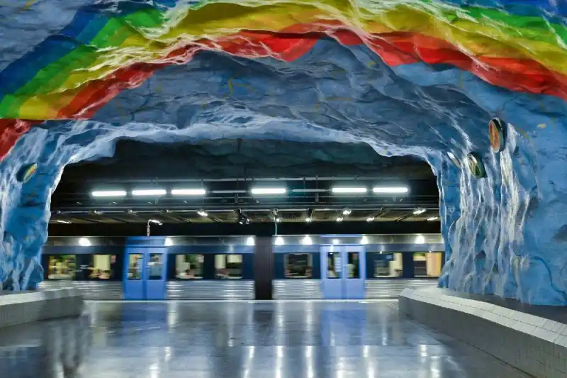 Fototapeta na flizelinie MS-5-2817 Stacja metra 375 x 250 cm Nowość