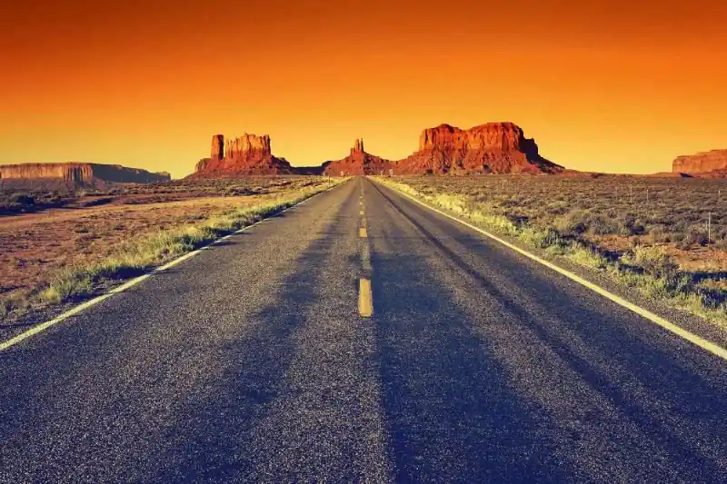 Fototapeta na flizelinie MS-5-2855 Droga do Monument Valley 375 x 250 cm Nowość