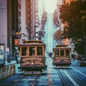 Wyjątkowa oferta Fototapeta na flizelinie MS-5-2891 California Street 375 x 250 cm