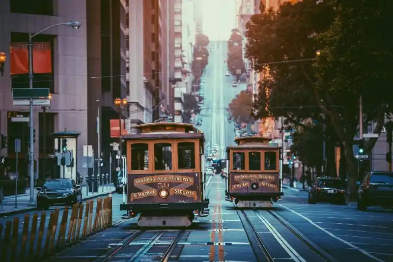 Wyjątkowa oferta Fototapeta na flizelinie MS-5-2891 California Street 375 x 250 cm
