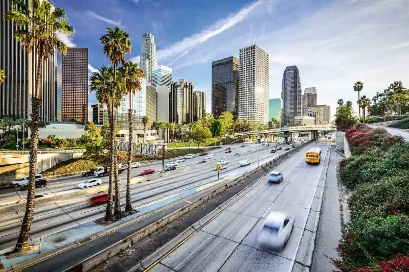 Bezpieczna płatność Fototapeta na flizelinie MS-5-2927 Los Angeles, Kalifornia 375 x 250 cm