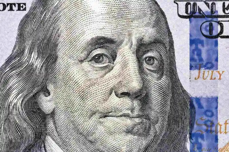 Fototapeta na flizelinie MS-5-2936 Benjamin Franklin detal 375 x 250 cm Nowość