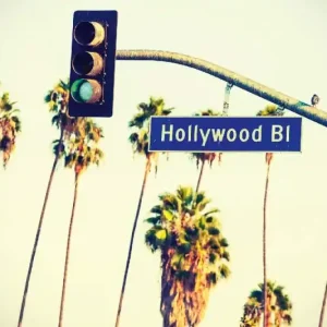 Tylko dziś Fototapeta na flizelinie MS-5-2942 napis Hollywood Boulevard 375 x 250 cm