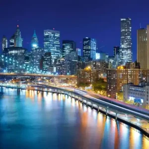 Zamów teraz Fototapeta na flizelinie MS-5-2946 Dzielnica Finansowa, Manhattan 375 x 250 cm