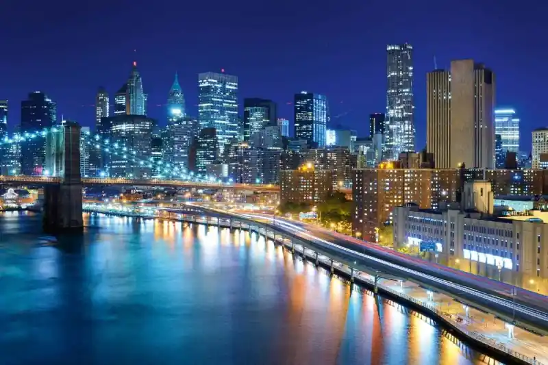 Zamów teraz Fototapeta na flizelinie MS-5-2946 Dzielnica Finansowa, Manhattan 375 x 250 cm