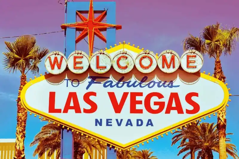 Niska cena Fototapeta na flizelinie MS-5-2955 Welcome to Las Vegas 375 x 250 cm