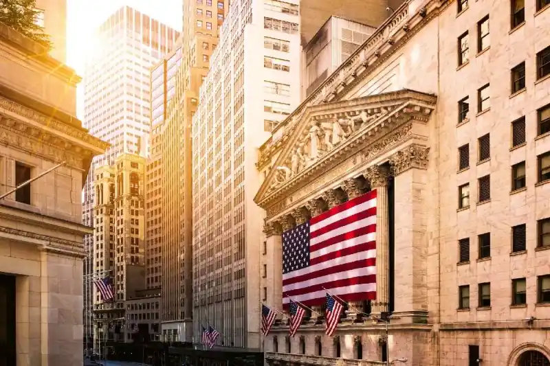 Darmowy zwrot Fototapeta na flizelinie MS-5-2998 Wall Street w Nowym Jorku 375 x 250 cm