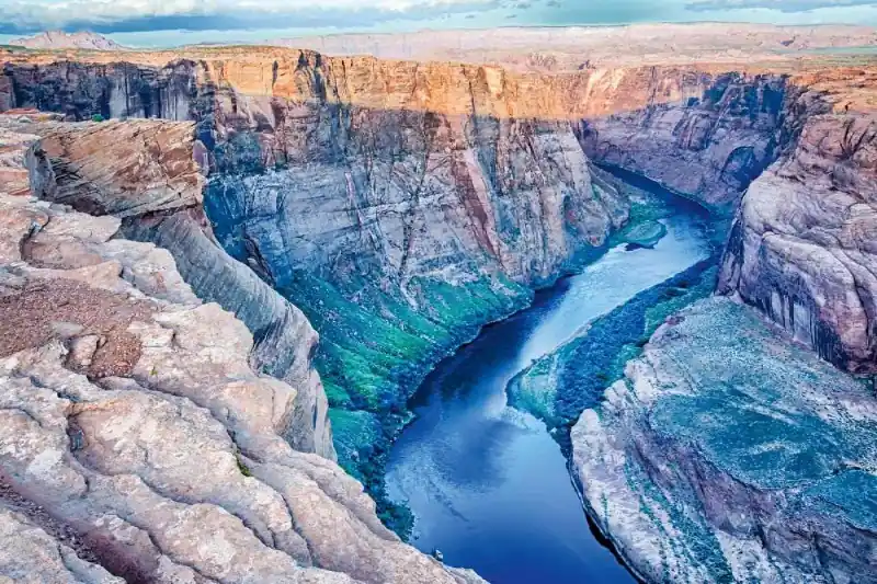 Fototapeta na flizelinie MS-5-3108 Horseshoe bend 375 x 250 cm Zamów dziś