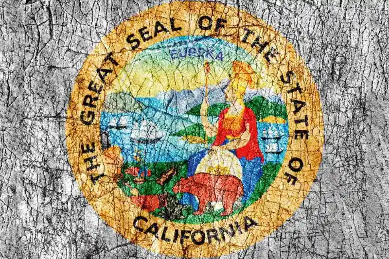 Fototapeta na flizelinie MS-5-3014 Seal of California 375 x 250 cm Nie przegap