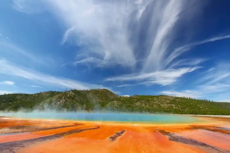 Sprawdź teraz Fototapeta na flizelinie MS-5-3036 Grand Prismatic Spring 375 x 250 cm