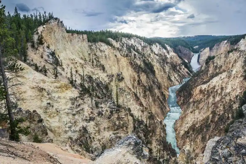 Fototapeta na flizelinie MS-5-3043 Yellowstone i Wielki Kanion 375 x 250 cm Bezpieczna płatność