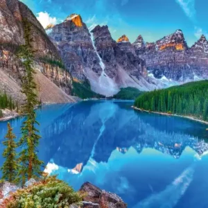 Wyprzedaż Fototapeta na flizelinie MS-5-3049 Moraine Lake 375 x 250 cm