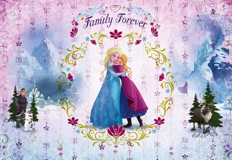 Wyprzedaż Fototapeta na Flizelinie X8-8479 Frozen Family Forever