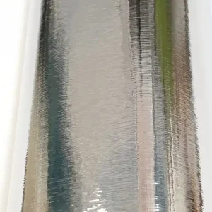 Okleina Meblowa 10296 / Gekkofix metaliczna srebrna szczotkowana połysk szer 45 cm Taniej