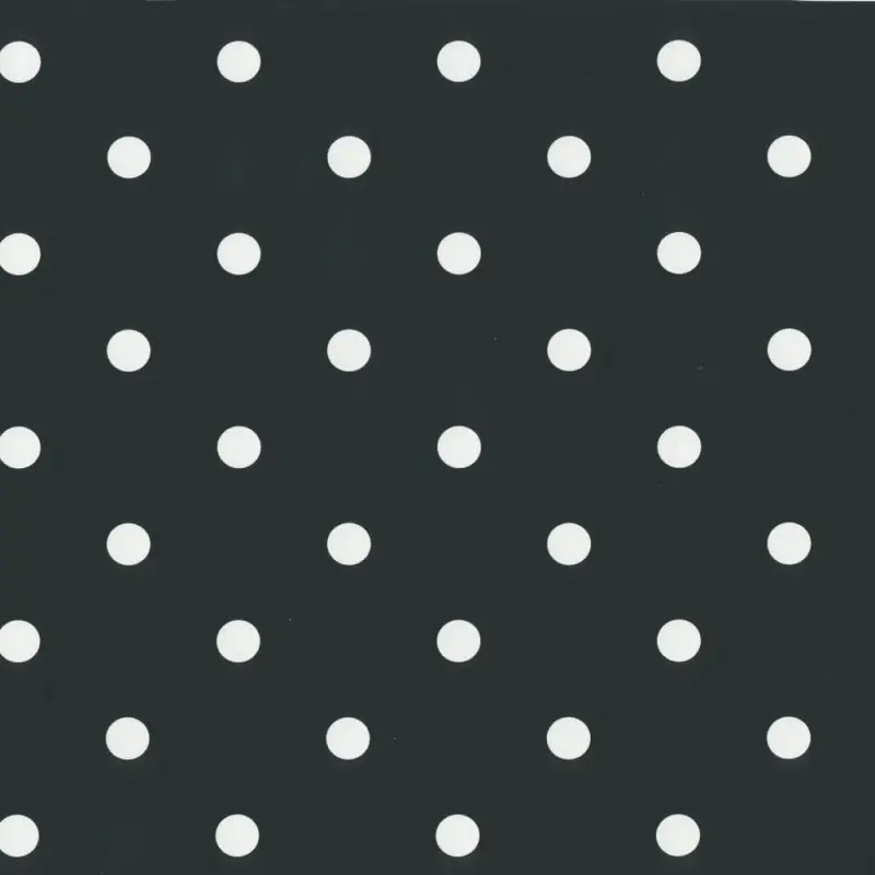 Oferta limitowana Okleina Meblowa 12598 / Gekkofix dots black szer 45 cm