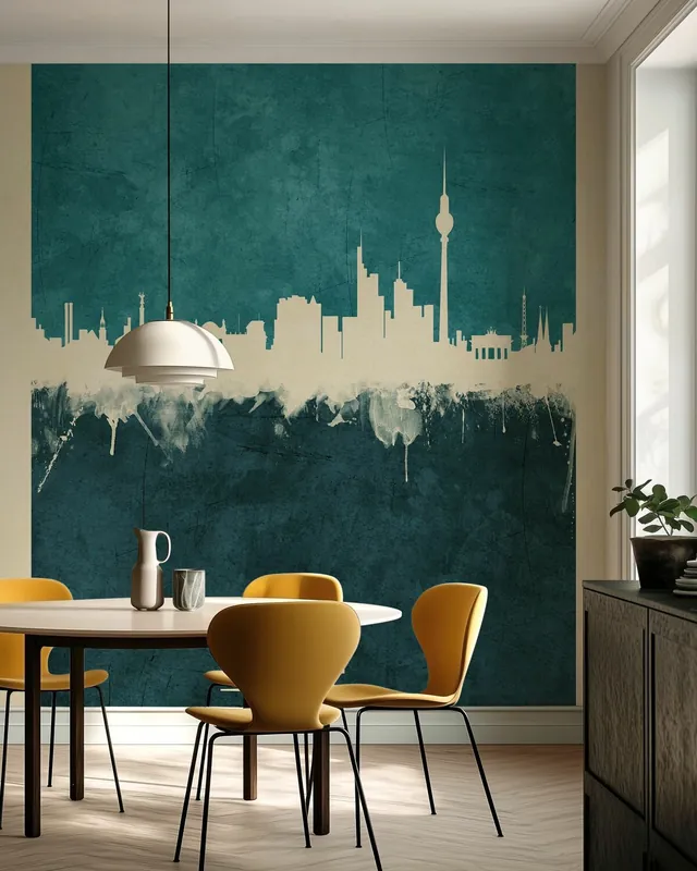 Ostatnie sztuki Berlin Niemcy Panorama Błękitny