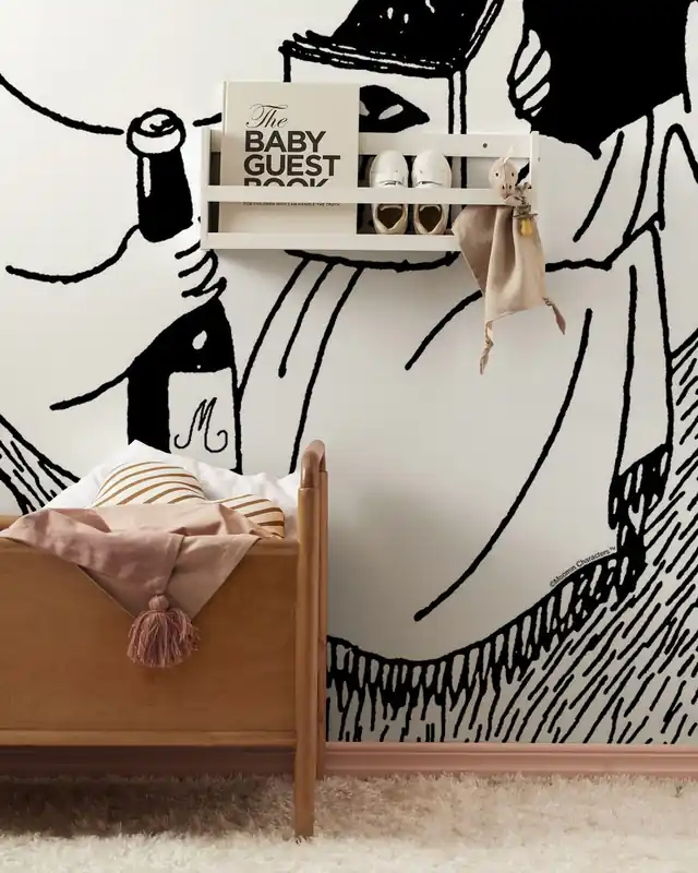 Wysoka jakość Moomin - Tatuś Muminka czyta w drzewie