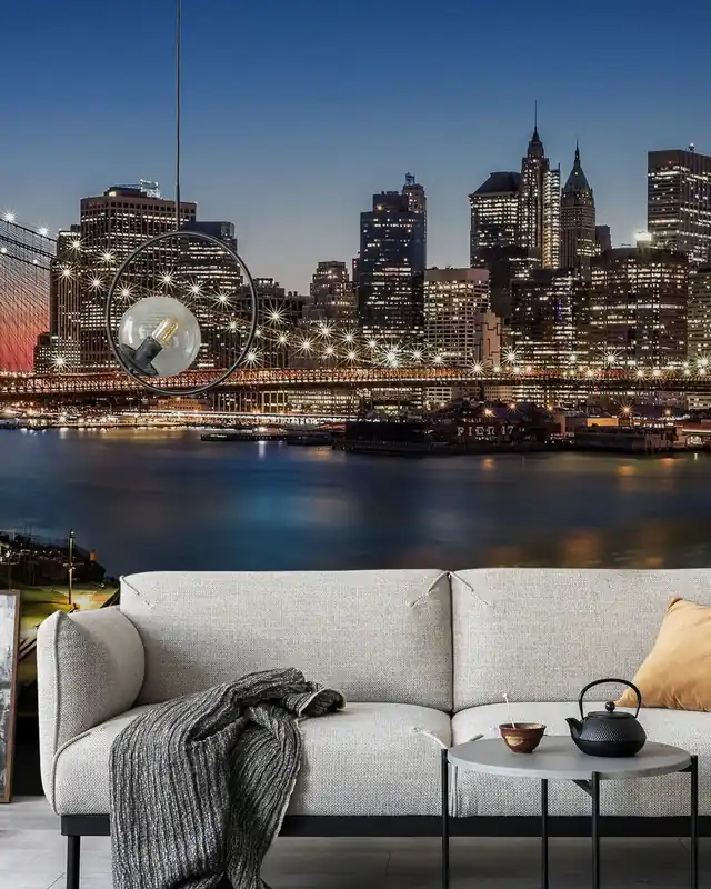 Rabat Most Brooklyński i Downtown Manhattan