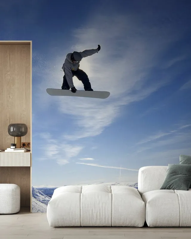 Premium Snowboard Big Air Skok