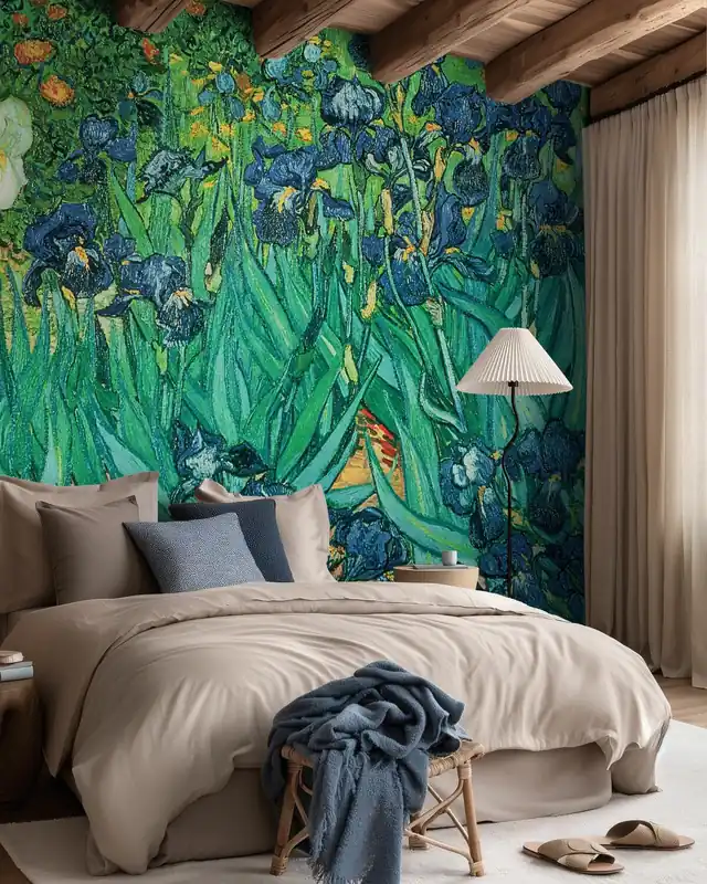 Popularny Irysy, Vincent van Gogh